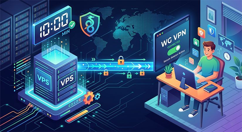 საკუთარი VPN 10 წუთში: WireGuard-ის ინსტალაცია და კონფიგურაცია ვირტუალურ სერვერზე